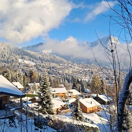 With Big Garden And Stunning View Chesieres